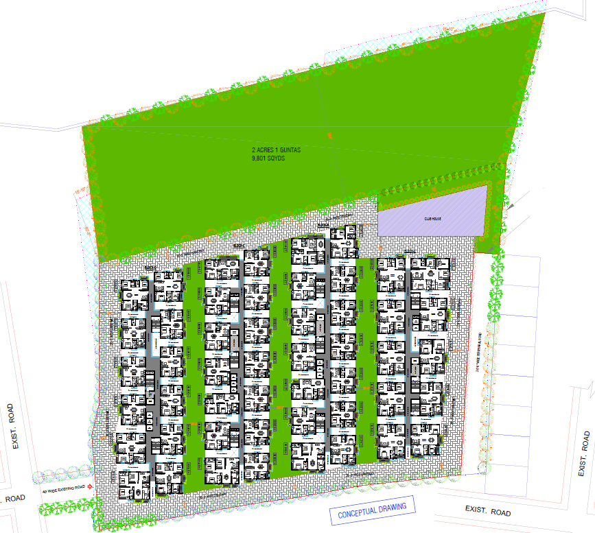 Floor plan - master plan - Oorjita Vedant